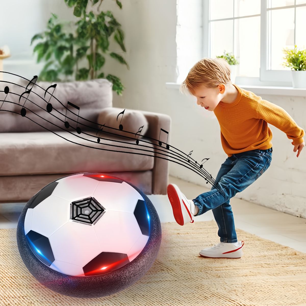 GlowKick™ Hover Soccer Ball