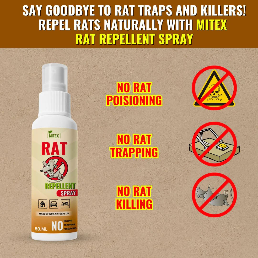 Rat Repellent Spray 50ML (Pack of 3)