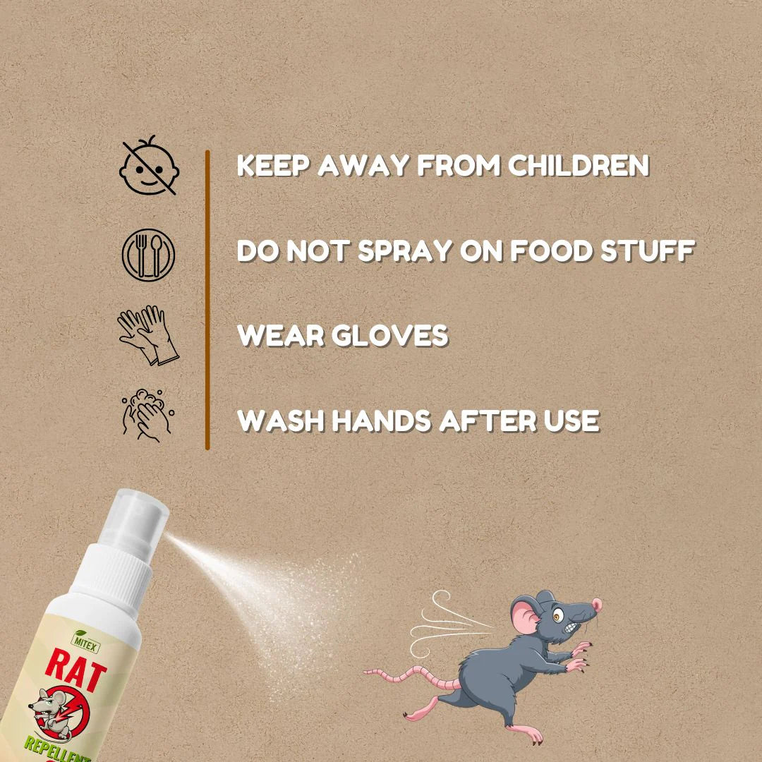 Rat Repellent Spray 50ML (Pack of 3)